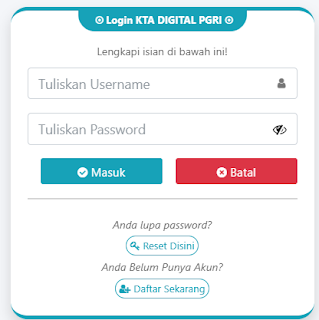 Register PGRI Buru Selatan - Persatuan Guru Republik Indonesia Cabang Buru Selatan